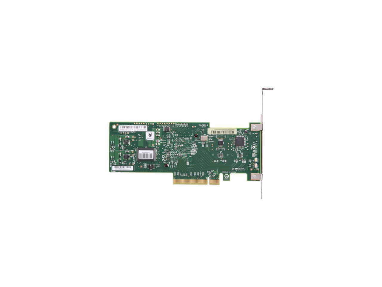 LSI Logic LSI00199 ControllerCard MegaRAID SAS 9240-4i 4-Port 6G PCIE LowProfile