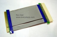 CHN Lot 3 Ribbon Cable Riser 32 Bit 1U 2U 4U Flexible Standard PCI Server Adapte