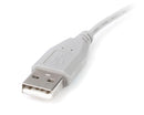 Startech USB2HABM10 10 FT Slim Cable USB 2.0 4Pin A to 5Pin Mini B Gray 3 Meters