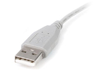 Startech USB2HABM10 10 FT Slim Cable USB 2.0 4Pin A to 5Pin Mini B Gray 3 Meters