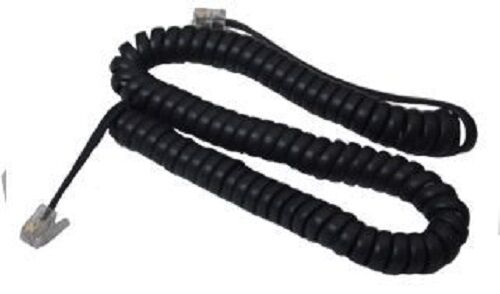 CHN 12' VoIP IP Phone Curly Spiral Cord Gray for SNOM Handsets