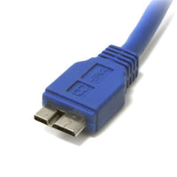 StarTech USB3SAUB1 1 ft (12") SuperSpeed USB 3.0 Cable A to Micro B Genuine