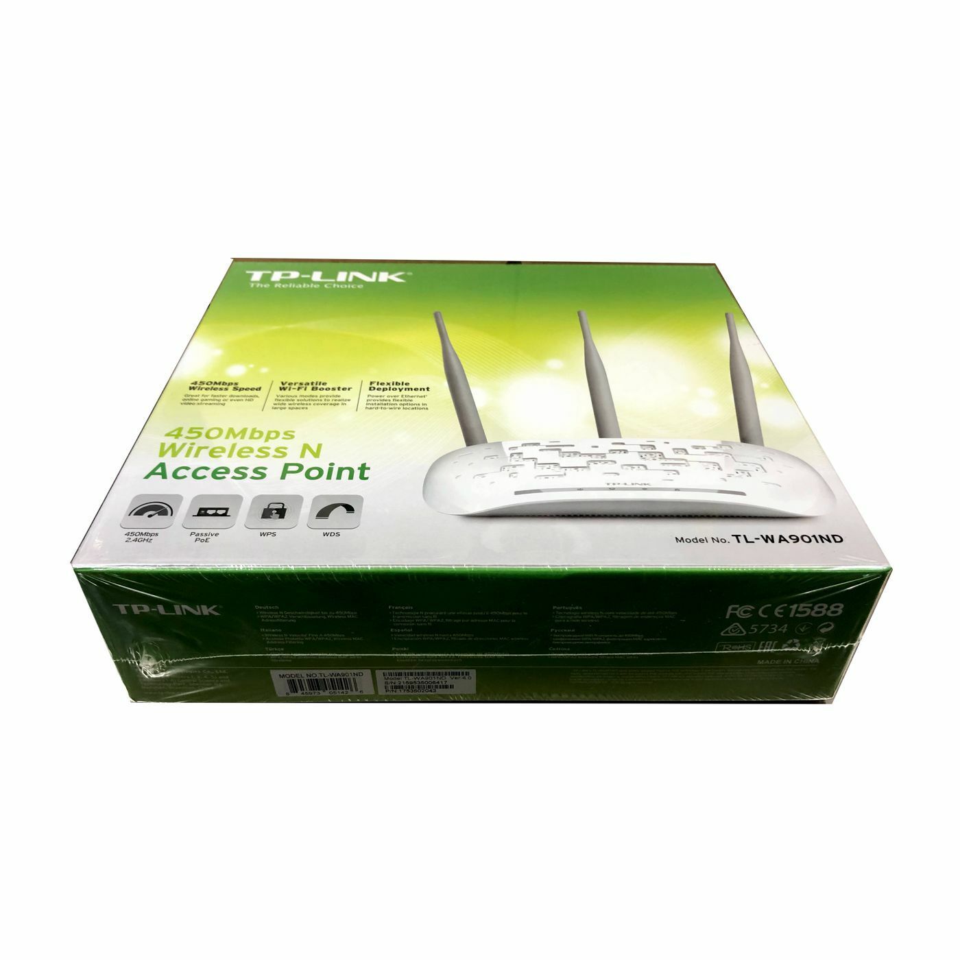 TP-Link Network TL-WA901ND 300Mbps Wireless N Access Point Retail