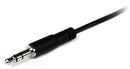 StarTech MU1MMFS 1m Slim 3.5mm Stereo Extension Audio Cable M/F iPhone CellPhone