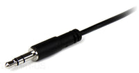 StarTech MU1MMFS 1m Slim 3.5mm Stereo Extension Audio Cable M/F iPhone CellPhone