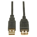 Tripp Lite U024-006 6FT High Speed USB Extension Cable Type A M/F 28/24AWG Black