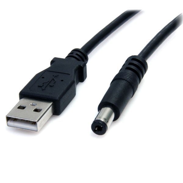 StarTech USB2TYPEM2M 2m USB to Type M Barrel Cable USB to 5.5mm 5V DC Cable