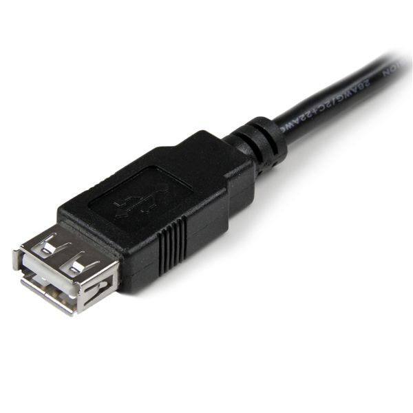 StarTech USBEXTAA6IN 6in USB 2.0 Extension Adapter Cable A to A - M/F