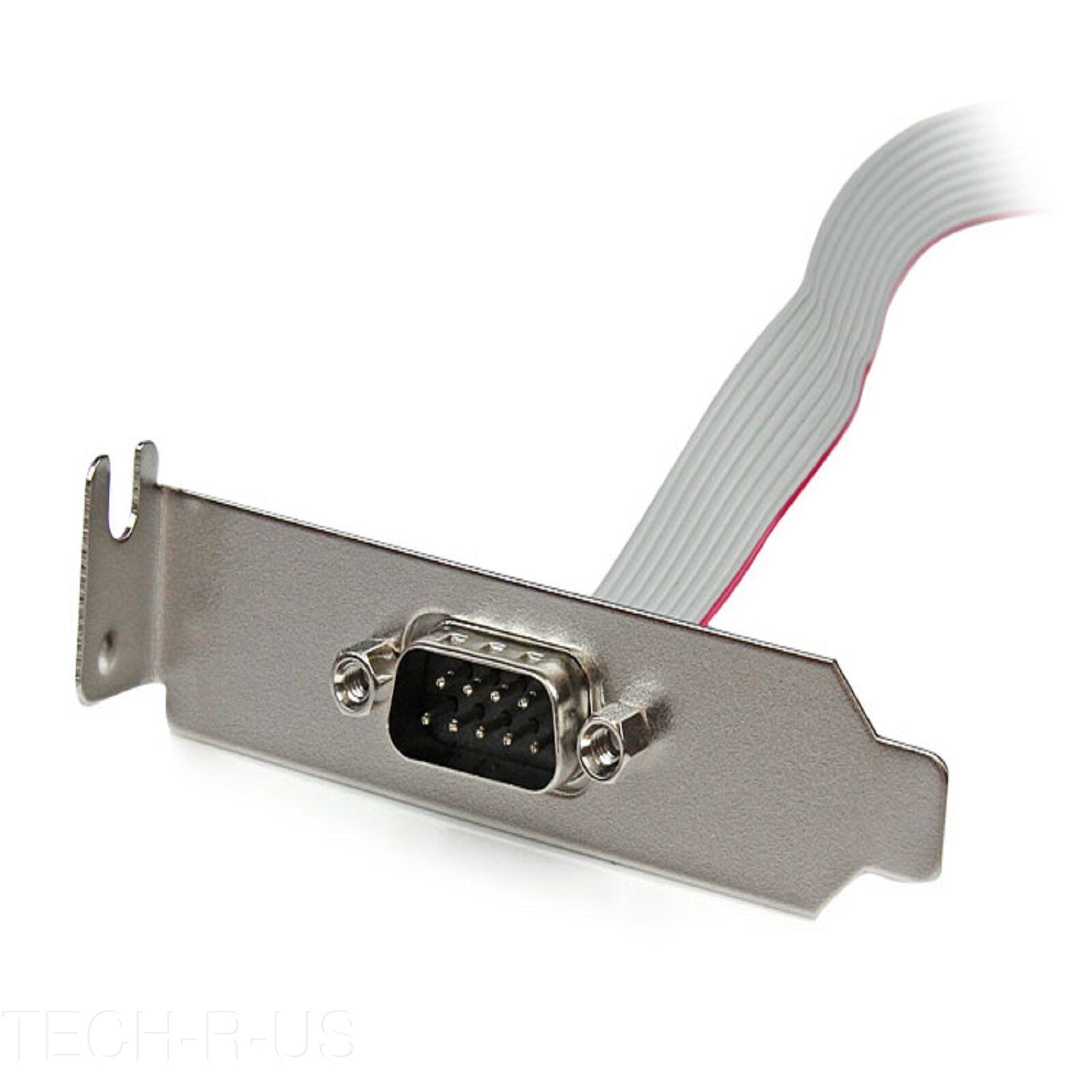 StarTech PLATE9M16LP 1 Port 16in DB9 Serial Port Low Pro Bracket 10 Pin Header