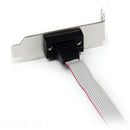 StarTech PLATE9M16LP 1 Port 16in DB9 Serial Port Low Pro Bracket 10 Pin Header