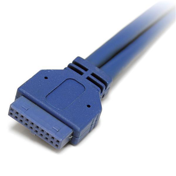 StarTech USB3SPLATE 2 Port USB 3.0 A Female Slot Plate Adapter Back of Computer