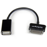StarTech SDCOTG USB OTG Adapter Cable for Samsung Galaxy Tab 6" Black