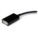 StarTech SDCOTG USB OTG Adapter Cable for Samsung Galaxy Tab 6" Black