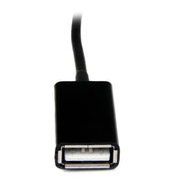 StarTech SDCOTG USB OTG Adapter Cable for Samsung Galaxy Tab 6" Black
