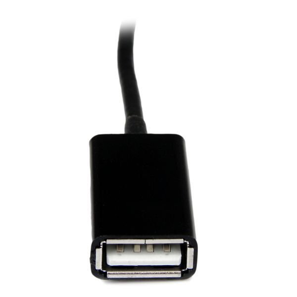StarTech SDCOTG USB OTG Adapter Cable for Samsung Galaxy Tab 6" Black