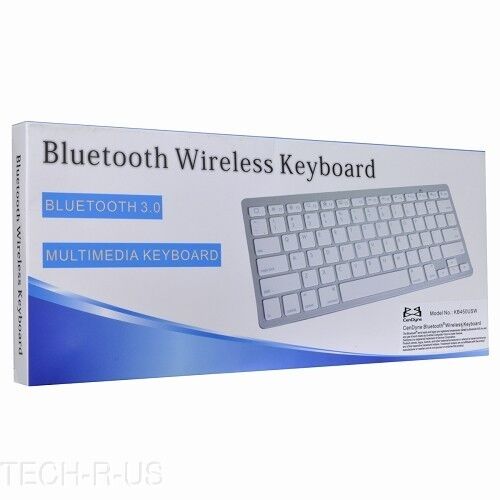 CenDyne KB450USW Multimedia Bluetooth 3.0 Wireless Keyboard PC MAC Android IOS