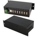StarTech ST7200USBM Mountable Rugged Industrial 7 Port USB Hub - 7 x Type A