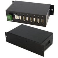 StarTech ST7200USBM Mountable Rugged Industrial 7 Port USB Hub - 7 x Type A