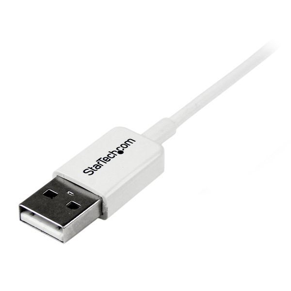 StarTech USBPAUB50CMW 0.5m White Micro USB Cable A to B Sync Charge Android Cell