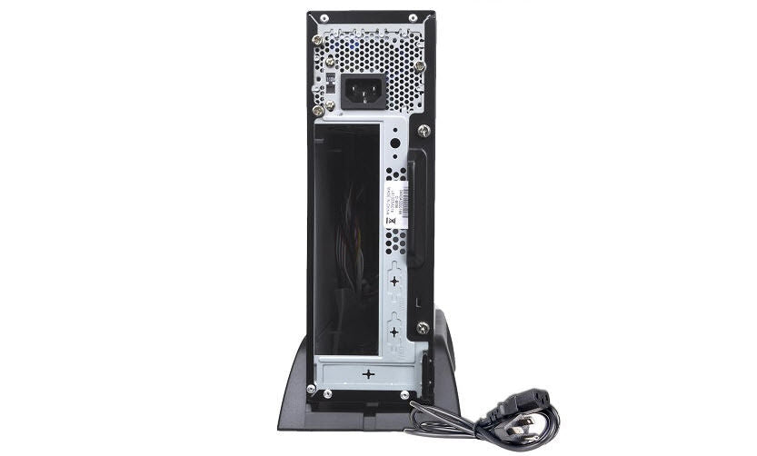 Pixxo CB-509E Mini-ITX Steel Black Computer Case w Speaker Keyboard Mouse Power