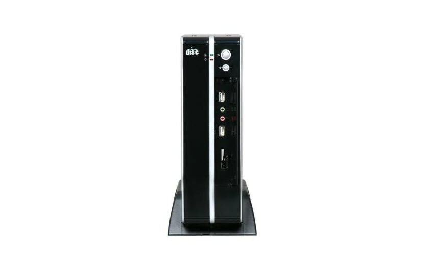 Pixxo CB-509E Mini-ITX Steel Black Computer Case w Speaker Keyboard Mouse Power