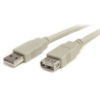 StarTech USBEXTAA10 10ft USB 2.0 Extension Cable A to A - M/F USB - 10 ft