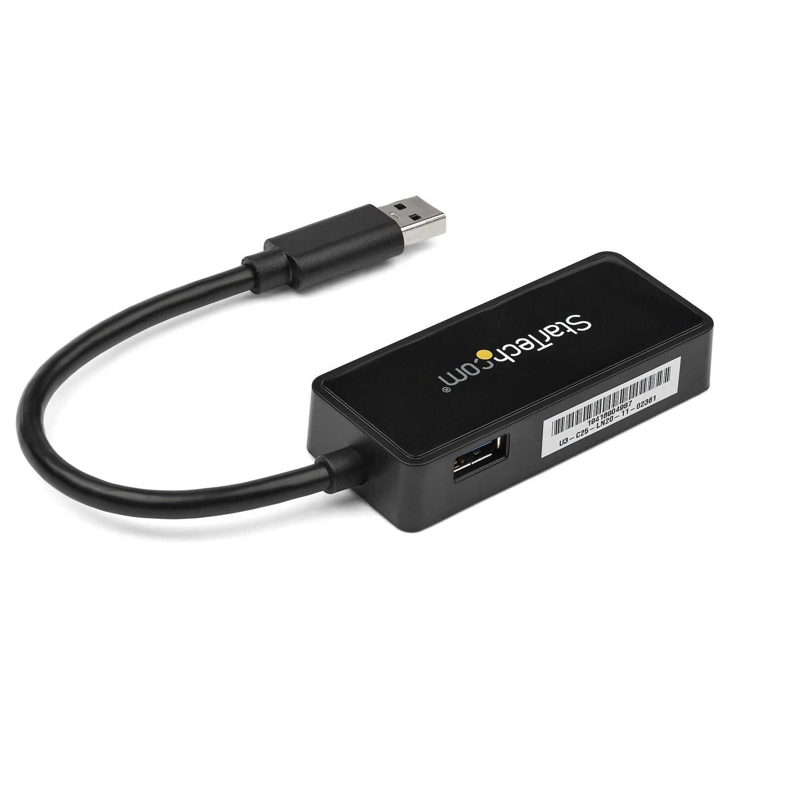 StarTech USB31000SPTB USB 3 Gigabit Ethernet Network Adapter w Extra USB Port