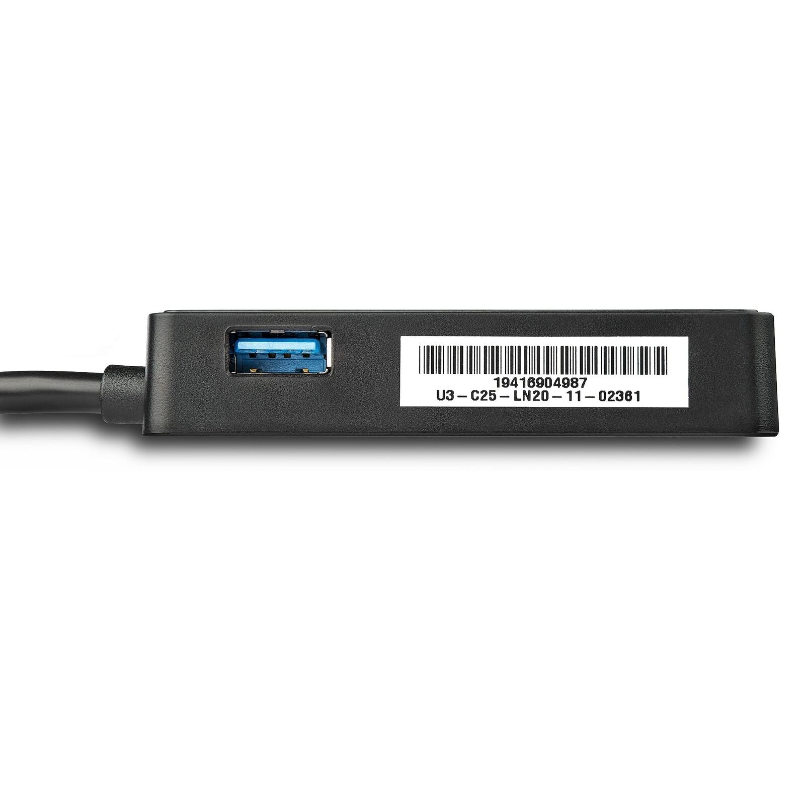 StarTech USB31000SPTB USB 3 Gigabit Ethernet Network Adapter w Extra USB Port