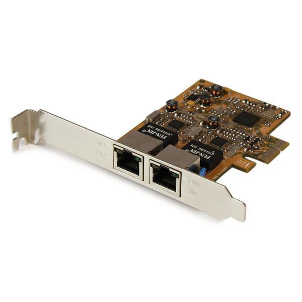 StarTech ST1000SPEXD3 Dual Port Gigabit PCI Express Server Network Adapter Card