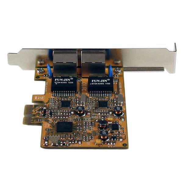 StarTech ST1000SPEXD3 Dual Port Gigabit PCI Express Server Network Adapter Card