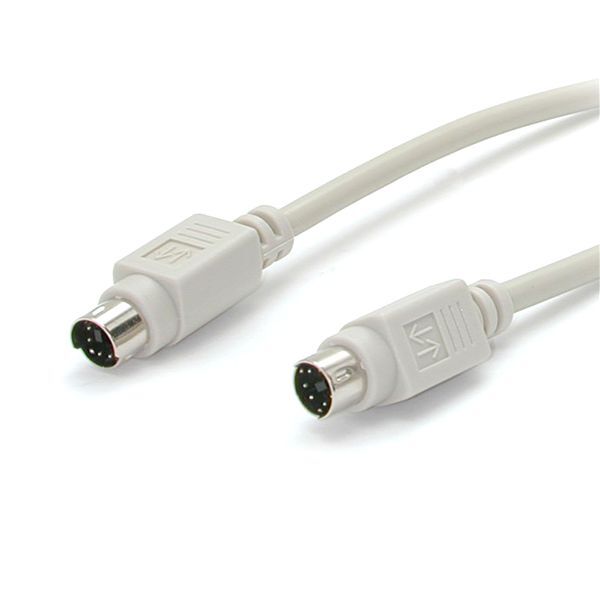 StarTech KXT102MM 6 ft PS/2 Keyboard or Mouse Cable - M/M mini-DIN (PS/2) Male