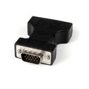StarTech DVIVGAFMBK DVI to VGA Cable Adapter - Black - F/M 1 x HD-15 Male VGA