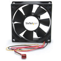 StarTech FANBOX2 80x25mm Dual Ball Bearing Computer Case Fan w/ TX3 Connector