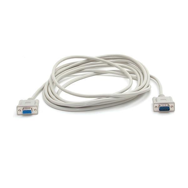 StarTech MXT105 15 ft VGA Monitor Extension Cable - HD15 M/F - HD-15 Male