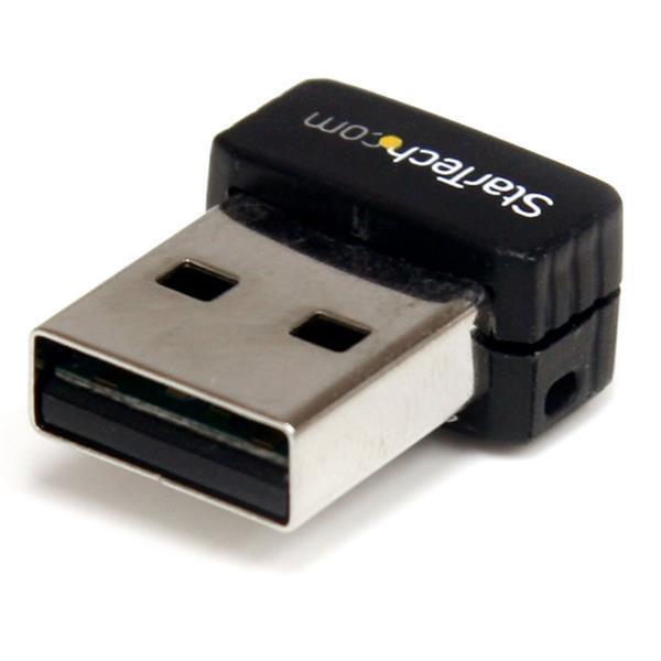 StarTech USB150WN1X1 USB 150Mbps Mini Wireless N Network Adapter- 802.11n/g 1T1R