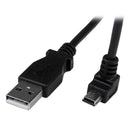 StarTech USBAMB2MD 2m Mini USB Cable - A to Down Angle Mini B
