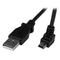 StarTech USBAMB2MD 2m Mini USB Cable - A to Down Angle Mini B