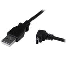StarTech USBAMB2MD 2m Mini USB Cable - A to Down Angle Mini B