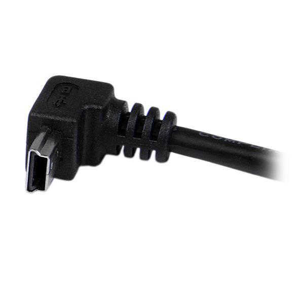 StarTech USBAMB2MD 2m Mini USB Cable - A to Down Angle Mini B