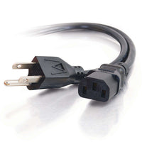 C2G 24" (2FT) Universal PC Computer Appliance Power Cord NEMA 5-15P IEC320C13