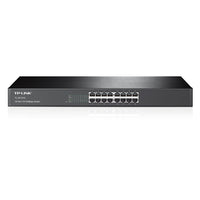 TP-LINK TL-SF1016 16-Port 10/100Mbps Switch, 19-inch,Rackmount, 3.2Gbps Capacity