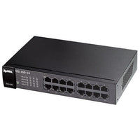 ZyXEL GS1100-16 Ethernet Switch 16 Ports RJ-45 10/100/1000Base-T Metal Case