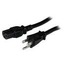 StarTech PXT515C154 4 ft Heavy Duty 14 AWG Computer Power Cord- NEMA5-15P to C15