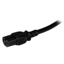 StarTech PXT515C154 4 ft Heavy Duty 14 AWG Computer Power Cord- NEMA5-15P to C15