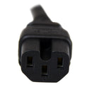StarTech PXT515C154 4 ft Heavy Duty 14 AWG Computer Power Cord- NEMA5-15P to C15
