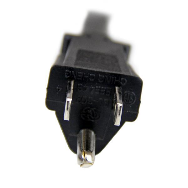 StarTech PXT515C154 4 ft Heavy Duty 14 AWG Computer Power Cord- NEMA5-15P to C15