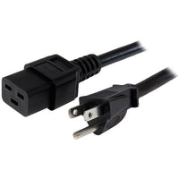 StarTech PXT515C19146 6ft Heavy Duty PC AC Power Cord NEMA 5-15P C19 15A 14AWG