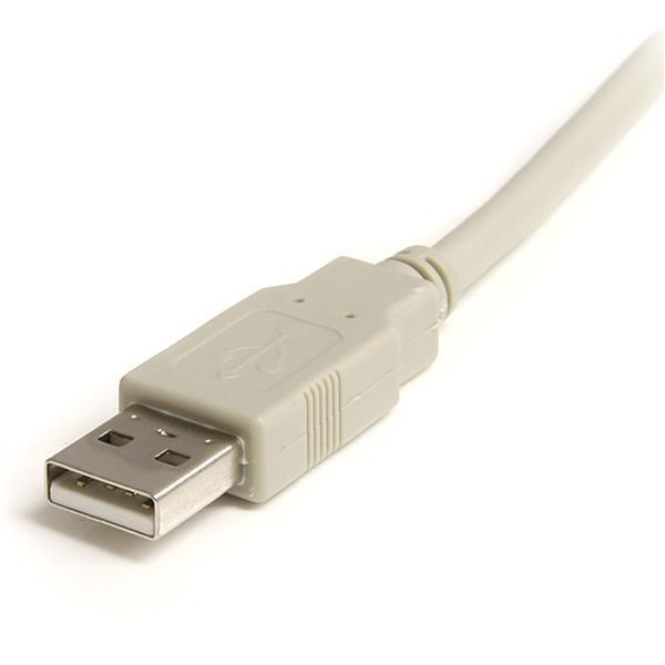 StarTech USBFAA3 3 ft Beige A to A USB 2.0 M/M USB A Male Male White Beige