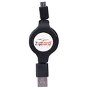 ZipKord 310FBUSB Retractable USB 2.0 to USB Micro Charge & Sync for Android Cell