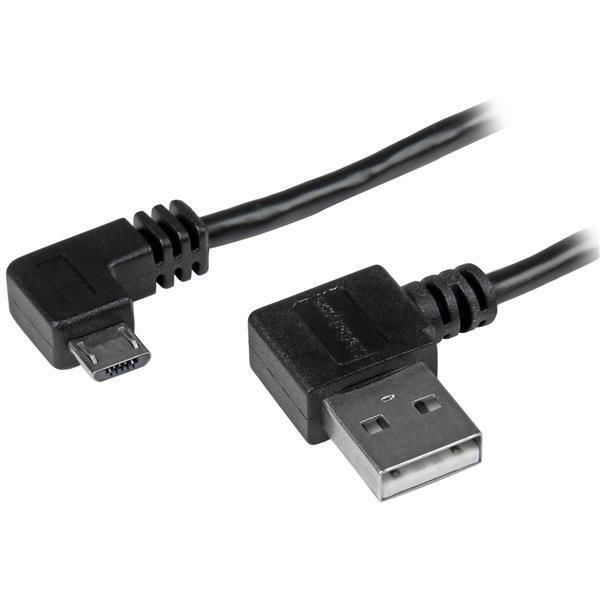 Startech USB2AUB2RA1M 3FT (36") Micro-USB to USB with Right Angle Connectors M/M